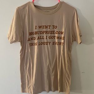 Big bud press tshirt